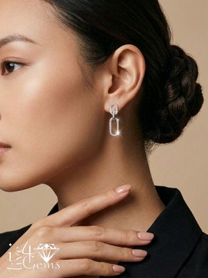 Diamond Hanging Earring
