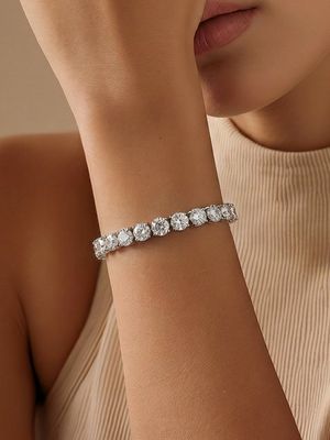 Moissanite Tennis Bracelet