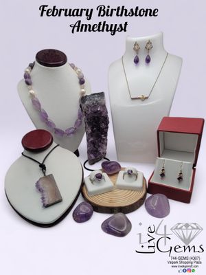 February Birthstone : Amethyst