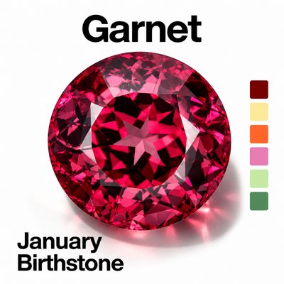 January Birthstone : Garnet