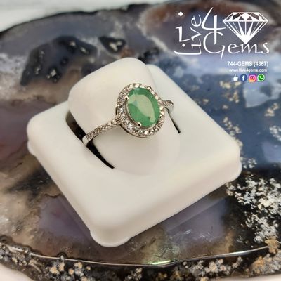 Gemstone Ring Silver