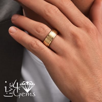 Gold 10kt Comfort Fit Band