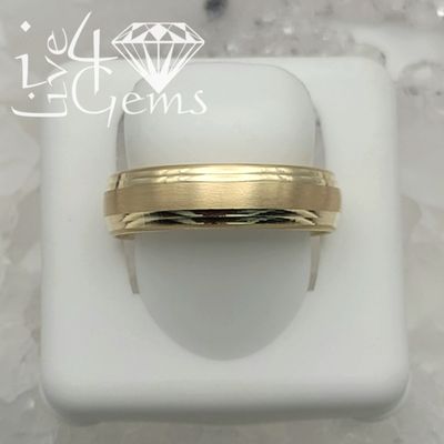 10kt Gold Comfort Fit Band