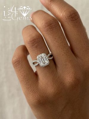 Moissanite Silver