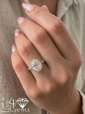 Cubic Zirconia Engagement/Promise
