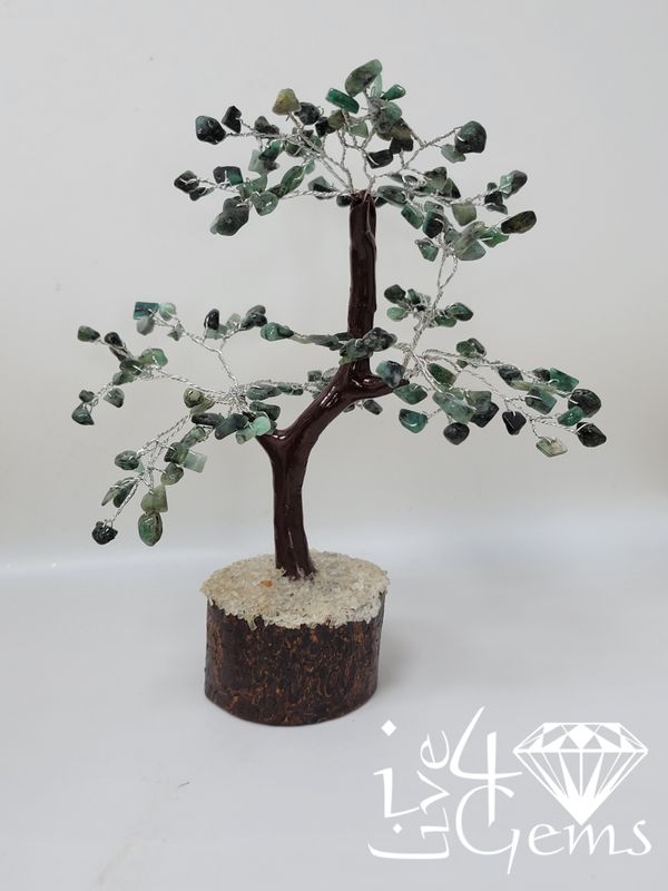 Gemstone Tree of Life Aventurine Wooden Base