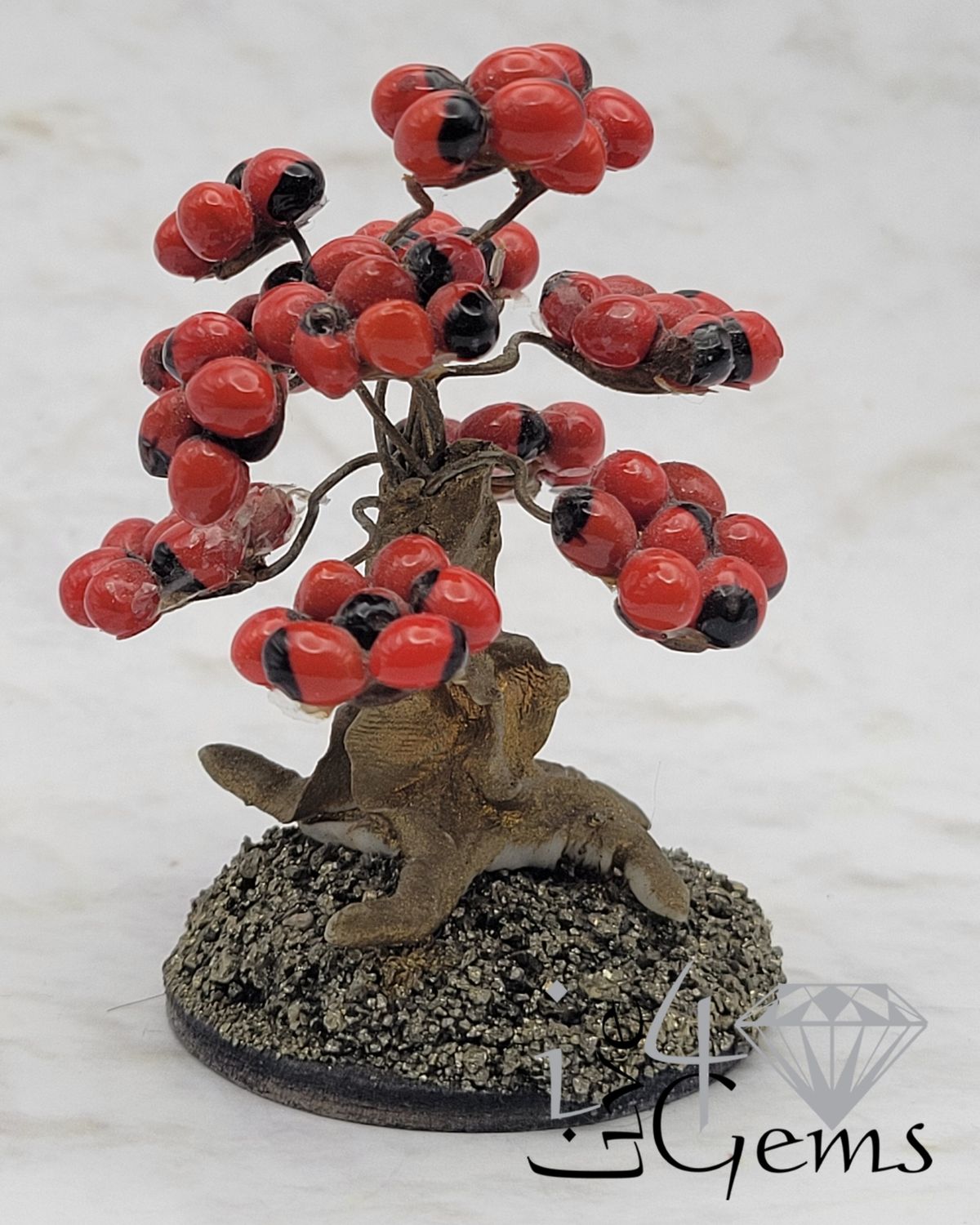 Gemstone Bonsai Tree Peruvian Huayruro Seeds Small