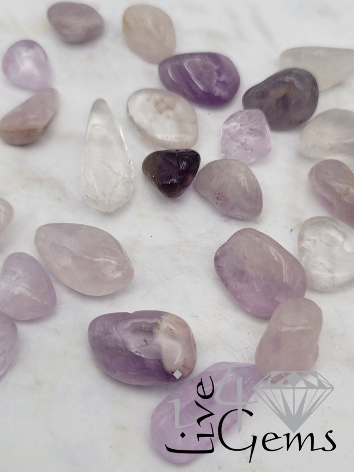 Polished Natural Maraba Amethyst Stone