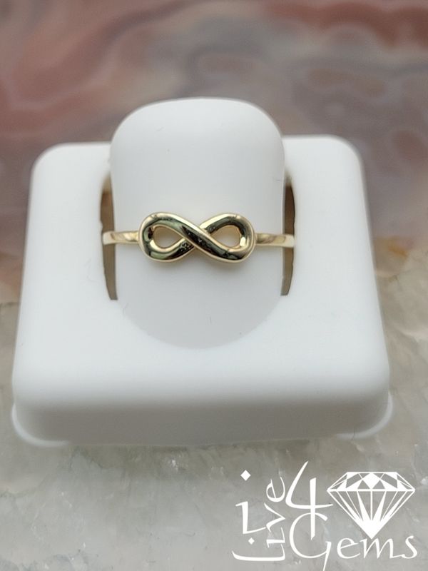 10kty Turkish Gold Infinity Plain Ring