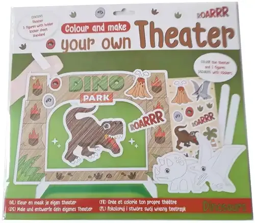Bouwset Maak Je Eigen Theater Dinosaurus