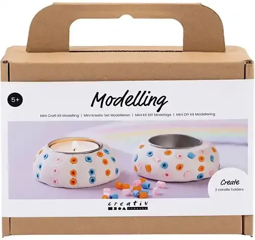 CC Mini Hobbyset Boetseren Kaarsenhouders
