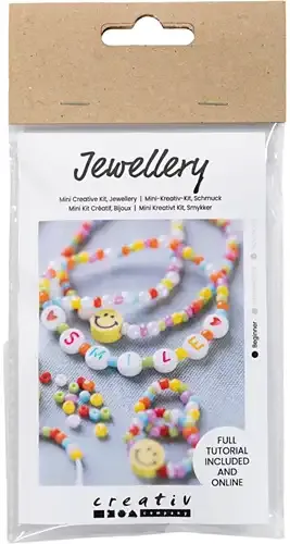 CC Creatieve Mini Hobbyset Sieraden Smileys Armbandjes