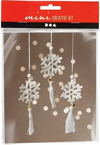 CC Mini Hobbyset Haken Sneeuwvlokken