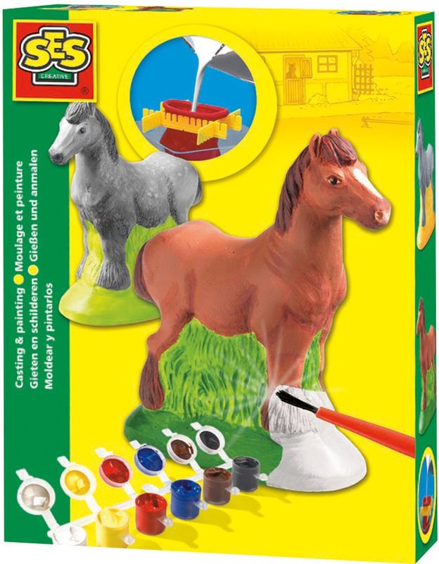 SES - Gips Gieten en schilderen - Paard
