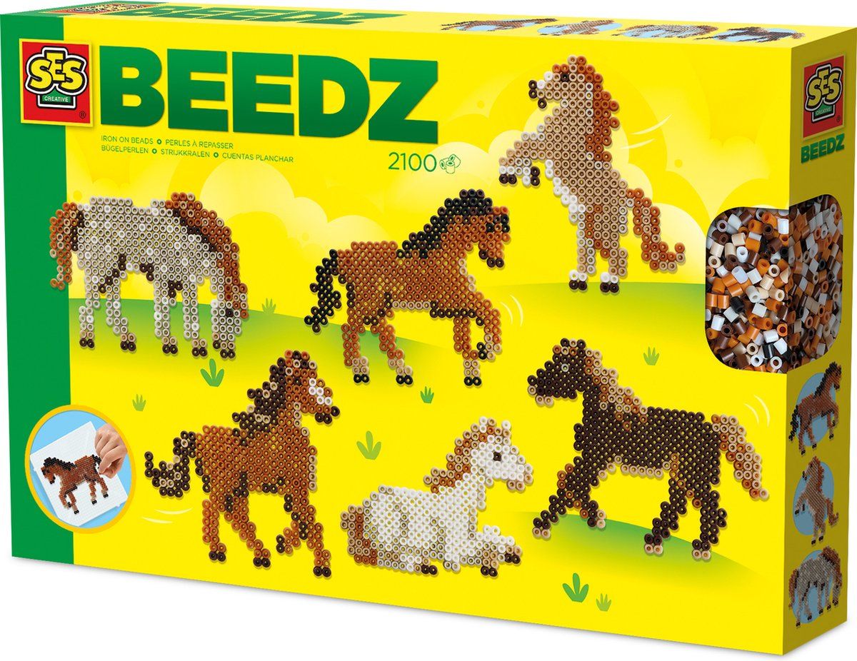 Ses Strijkkralen - Wilde paarden