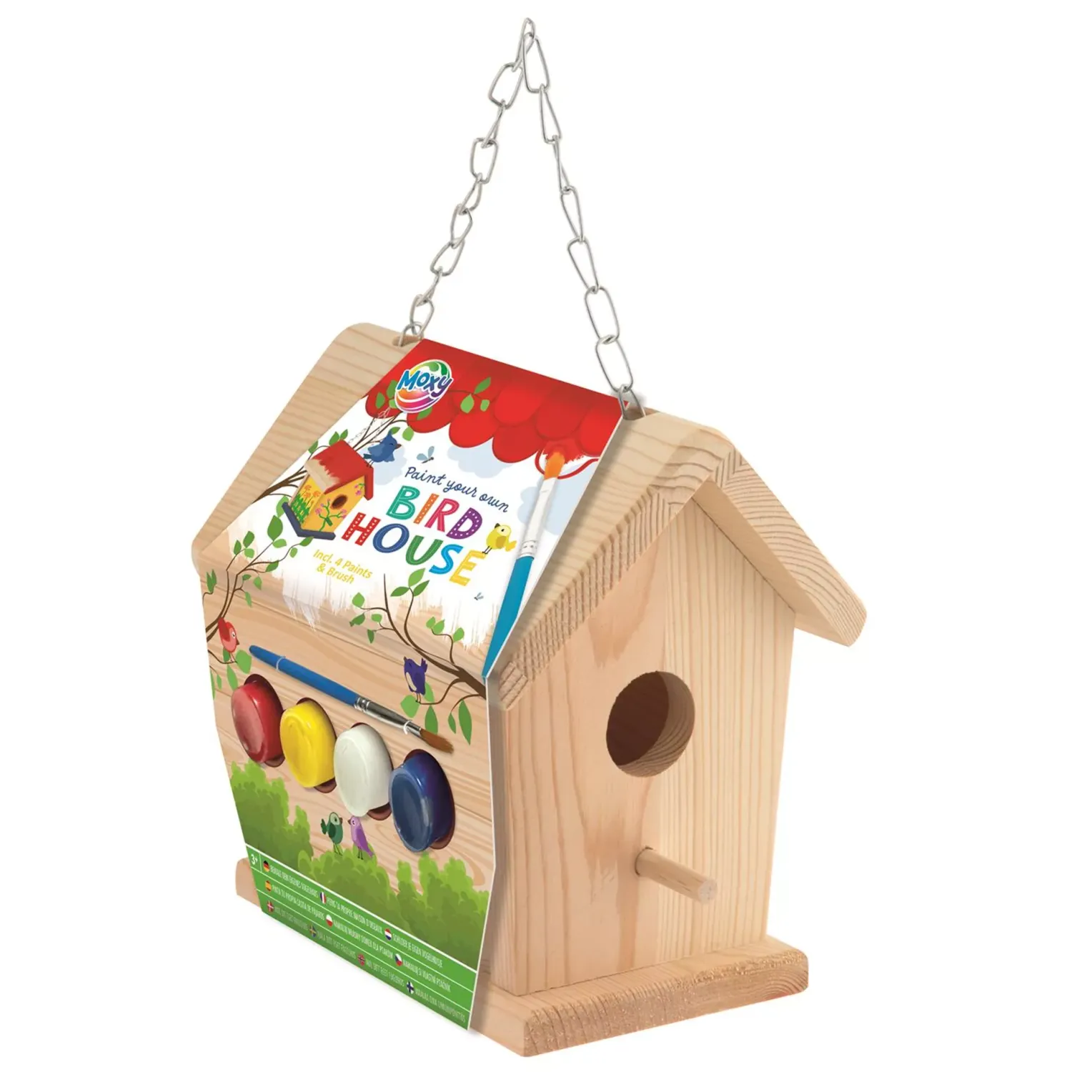 Grafix Moxy Maak je eigen vogelhuis