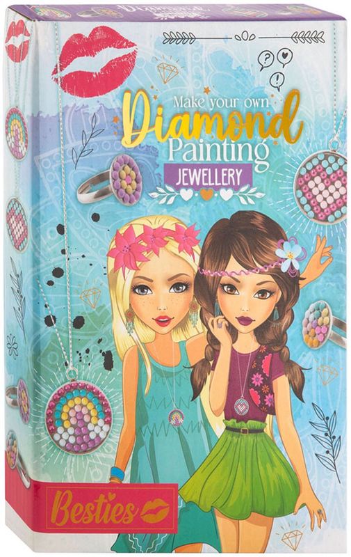 Besties Diamond painting sieradenset