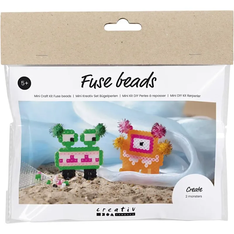 CC Mini Hobbyset Strijkkralen Monster