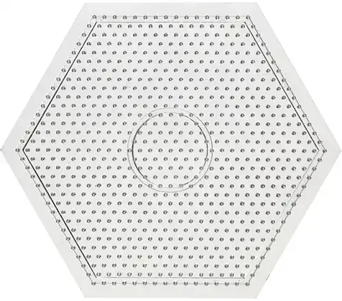 Nabbi Onderplaat Zeskant Groot 15x15 cm