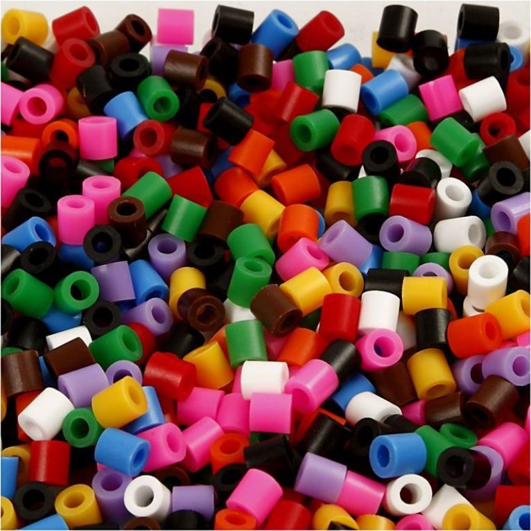 Nabbi Strijkkralen Standaardkleuren 1100 stuks