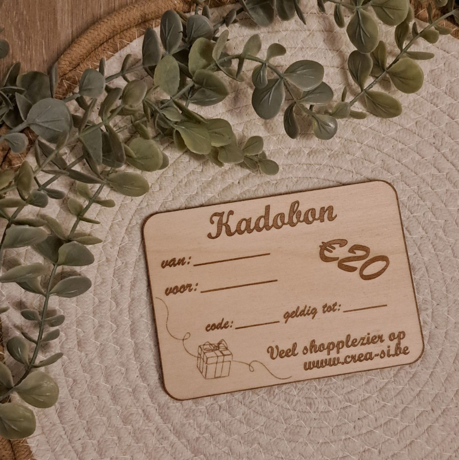 Kadobon €25