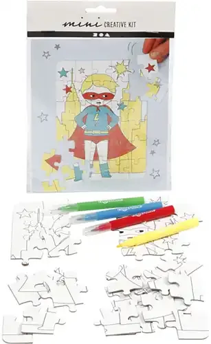 CC Mini Creative Kit Superheld Puzzel