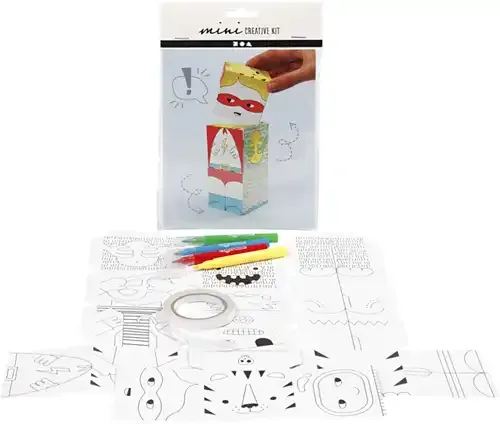 CC Mini Creative Kit Superheld Stapelblokken