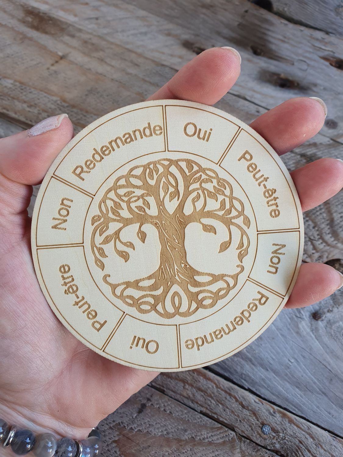 Plaque Radiesthésie Arbre de Vie