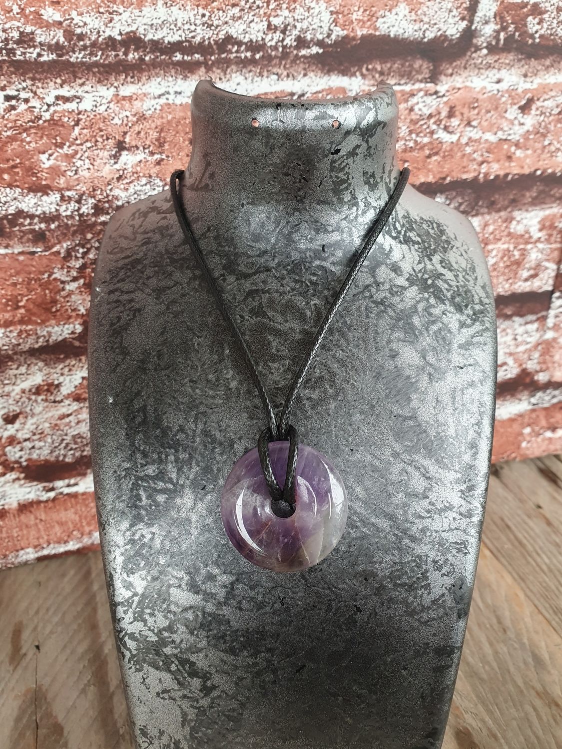 Pendentif Donut Améthyste