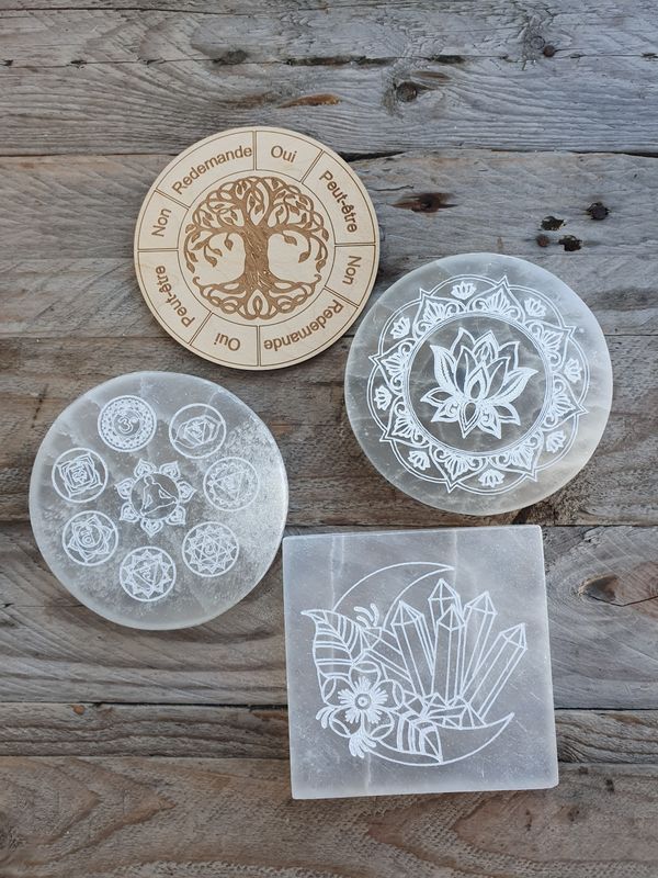 PLAQUE DE RECHARGEMENT, RADIESTHESIE