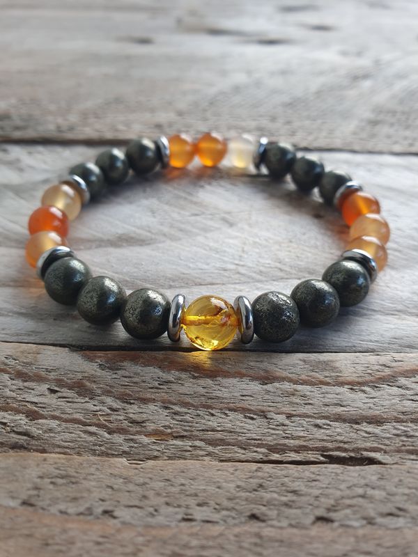 Bracelet &quot;Stop allergie&quot; Version2 8mm