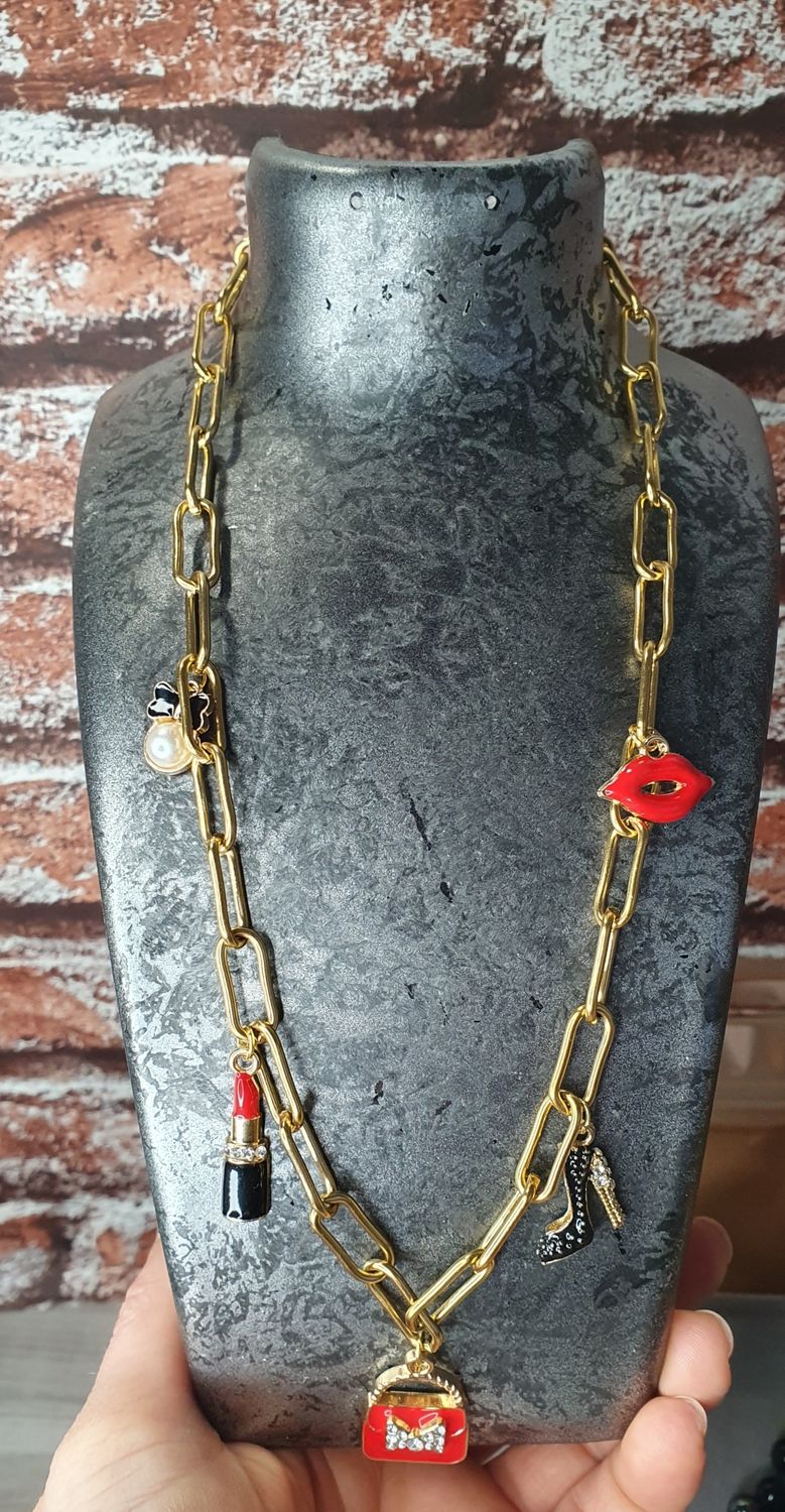 Collier Grande Maille Make UP A