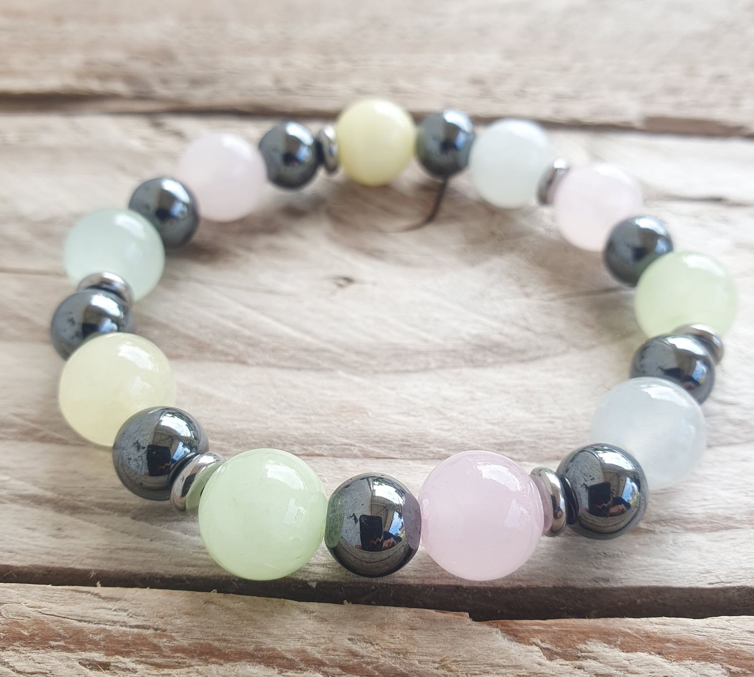 Bracelet Jaspe Multicolore 10mm