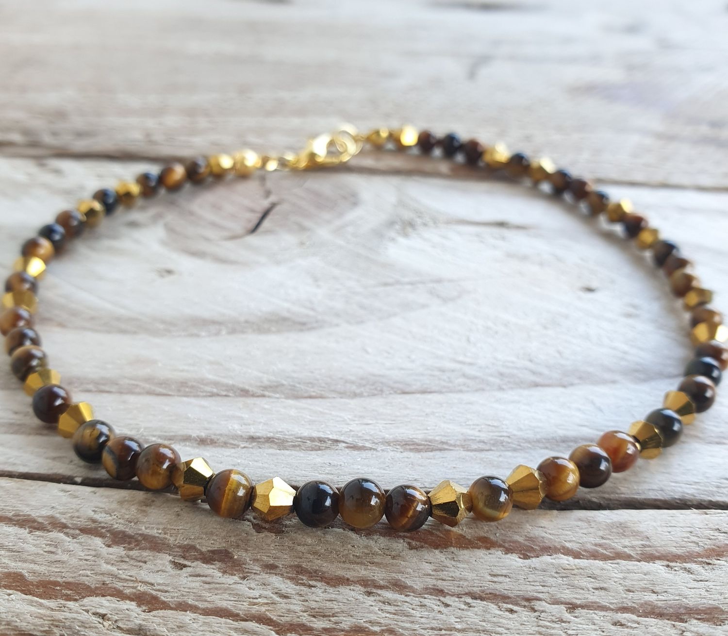 Bracelet de Cheville Oeil de tigre 