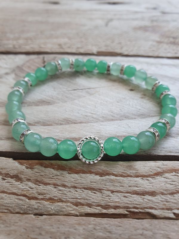 Porte-bonheur : Aventurine Verte 
