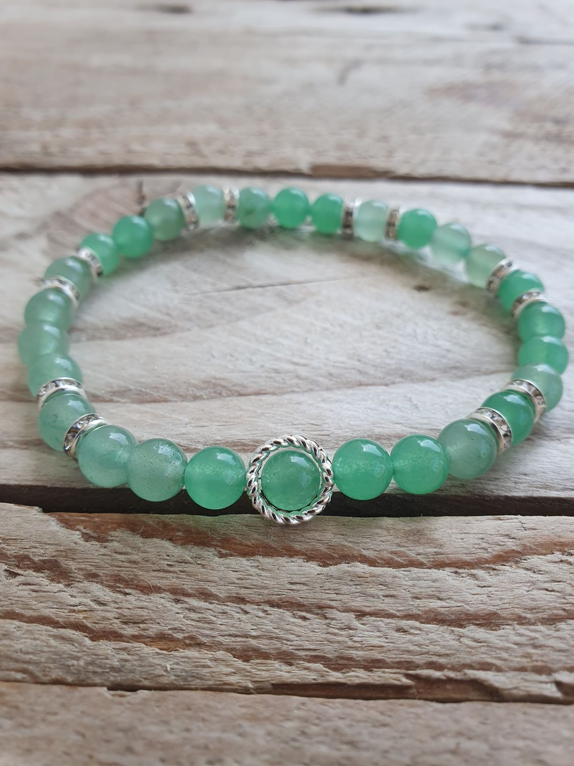 Porte bonheur : Aventurine Verte 