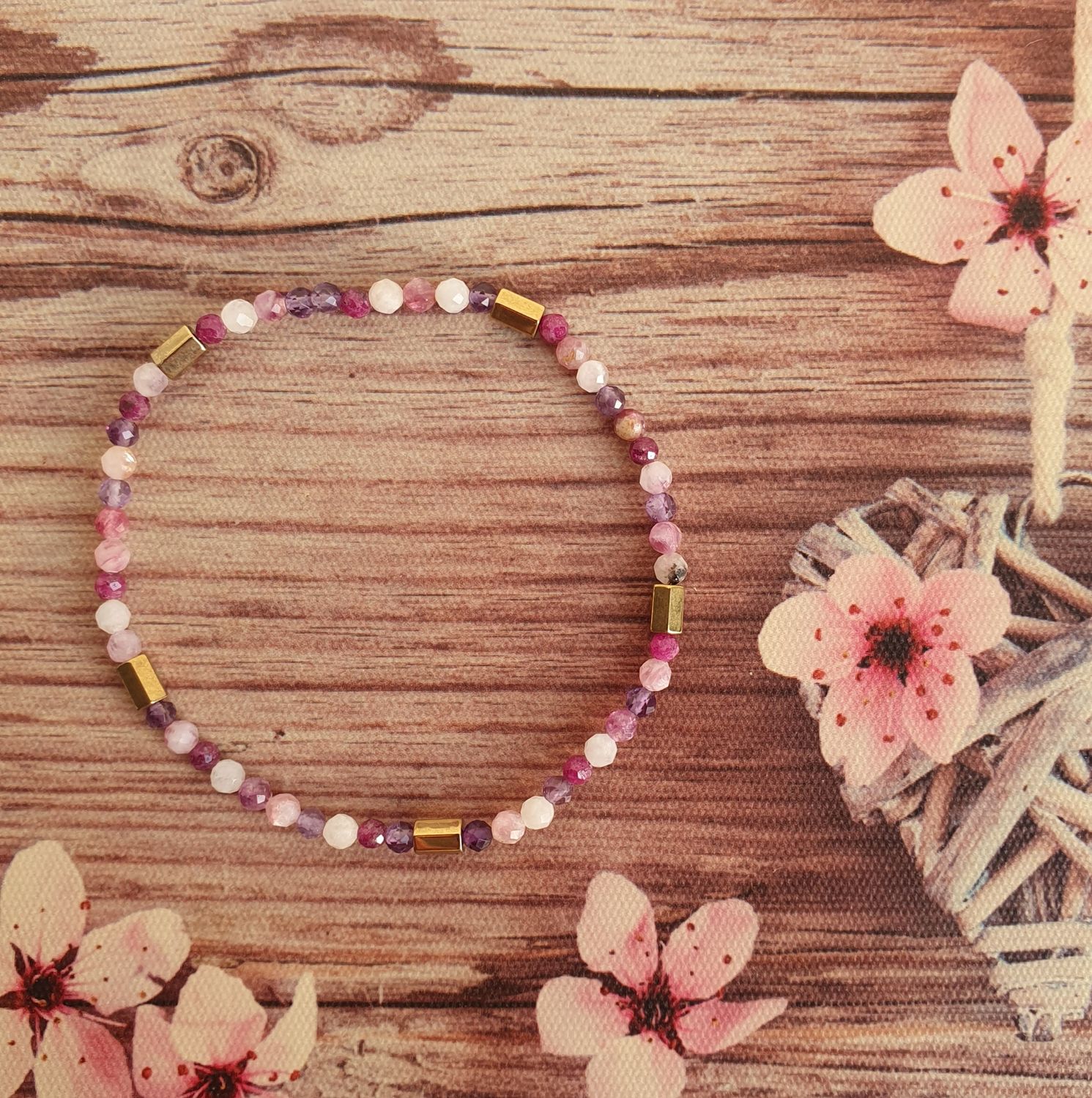 Bracelet Pastel Gold Prestige 3mm