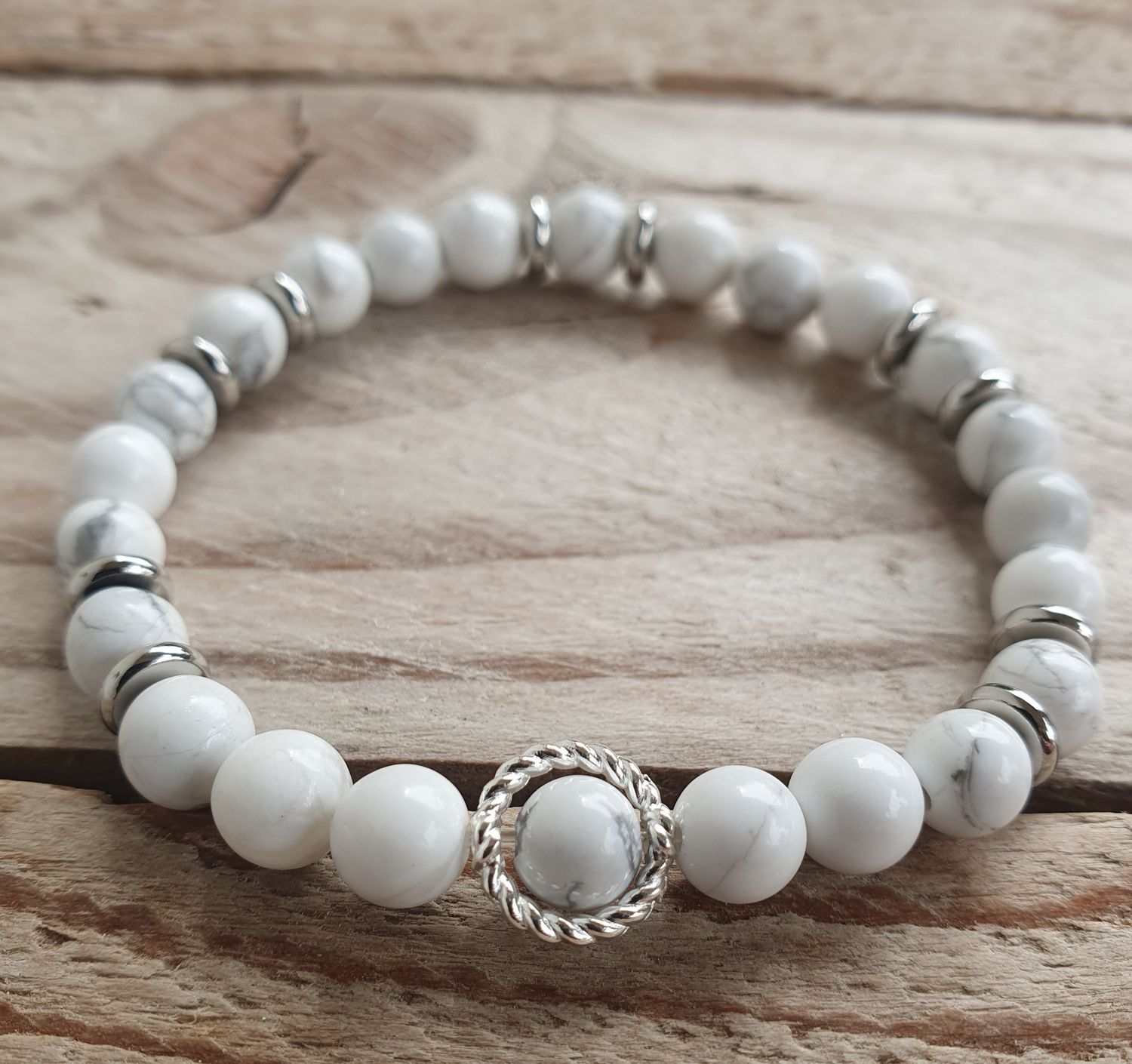 Guérison : Howlite Blanche 