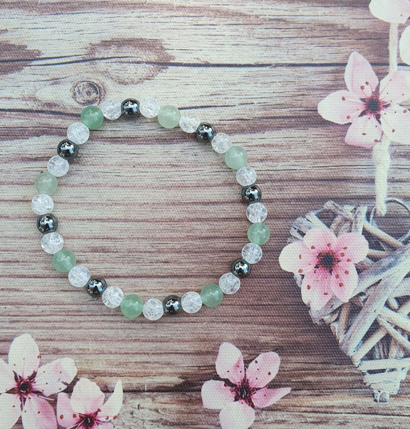 Bracelet Anti coup de soleil  Aventurine 6mm