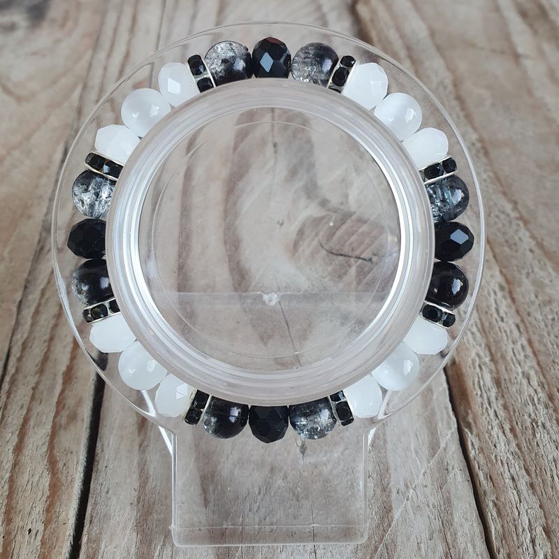 Bracelet Christmas Black &amp; White MOD-A