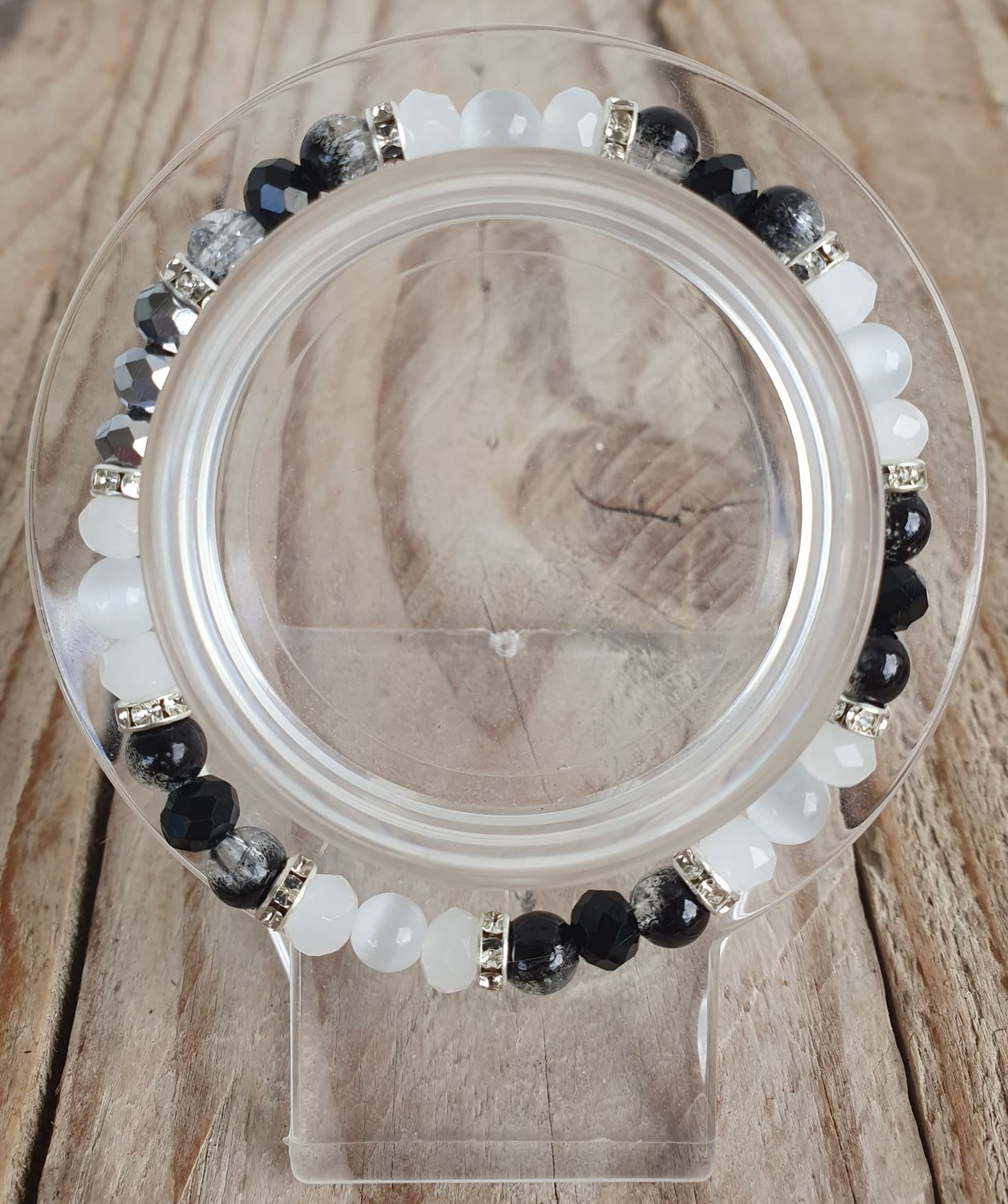 Bracelet Christmas Black &amp; White MOD-A