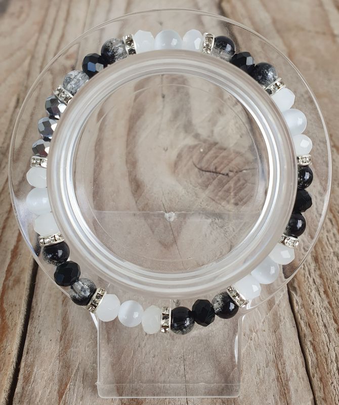 Bracelet Christmas Black &amp; White MOD-A