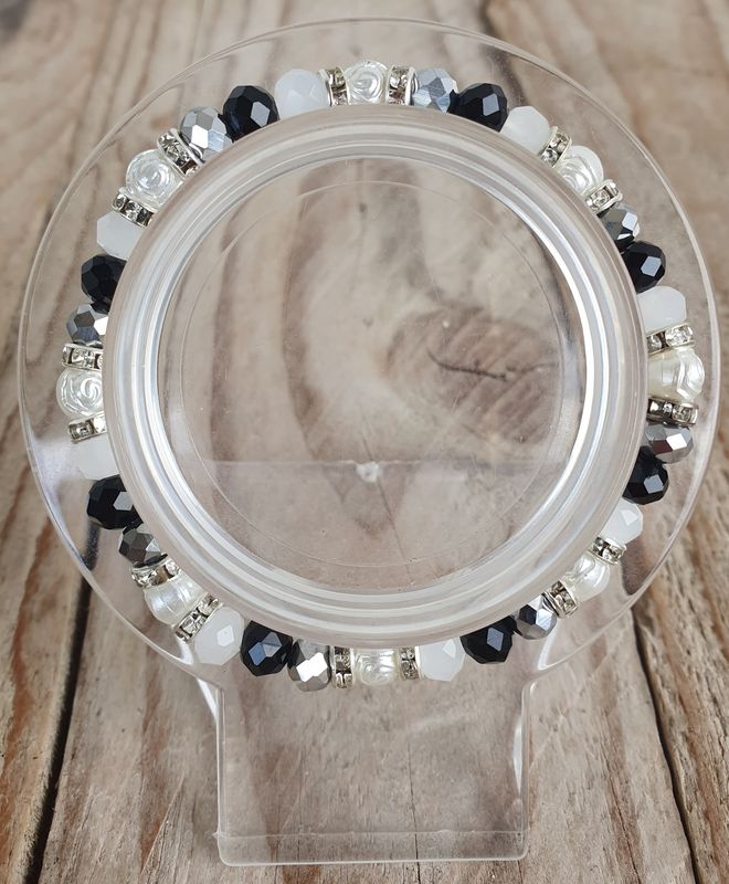 Bracelet Christmas Black &amp; White MOD-B