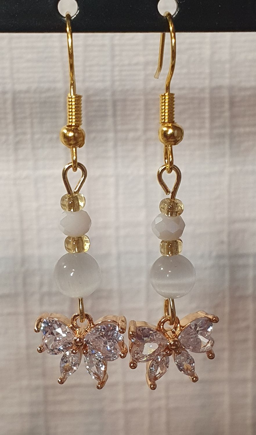 Nœud strass Transparent 