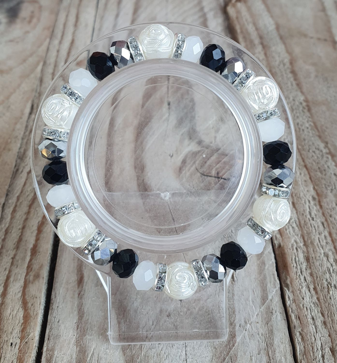 Bracelet Christmas Black &amp; White MOD-C