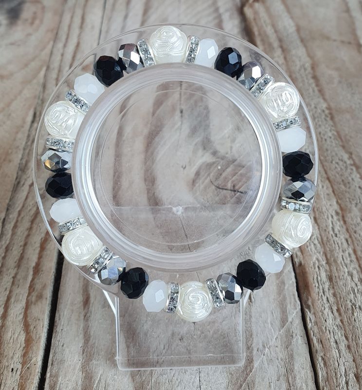 Bracelet Christmas Black &amp; White MOD-C