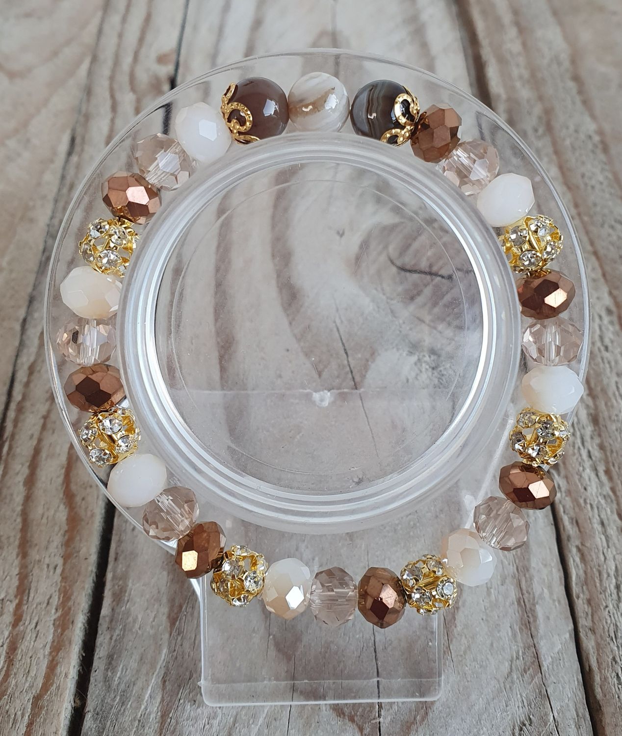 Bracelet Christmas Ivoire Cuivre MOD-A