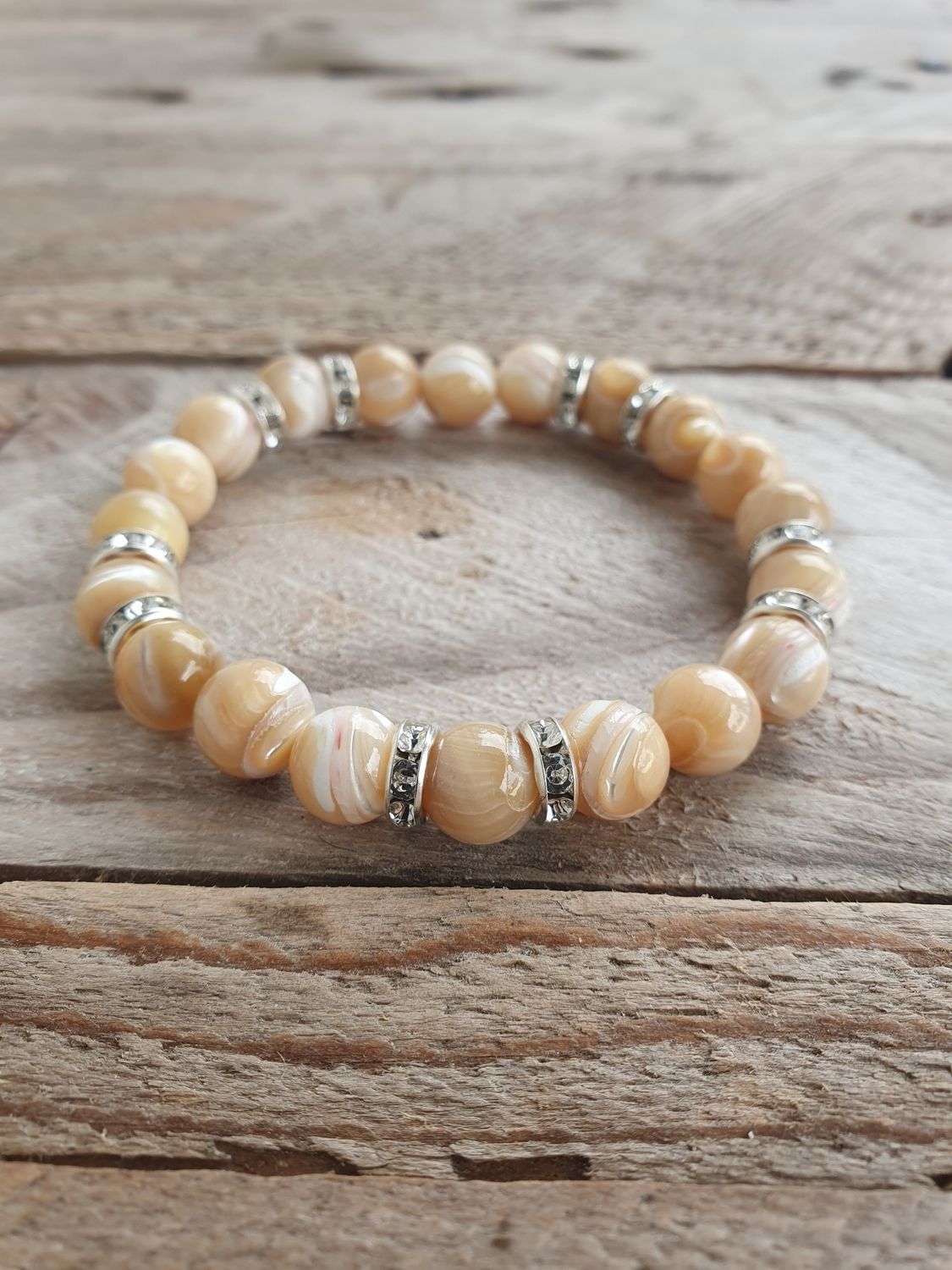 Bracelet Caramel 8mm