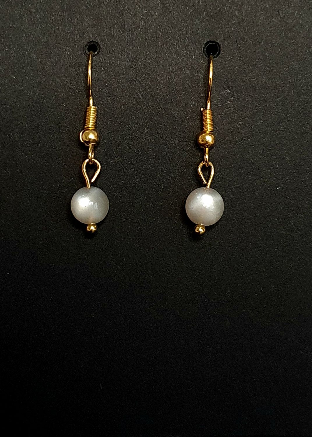 Boucles d'Oreilles Pierre de Lune 
