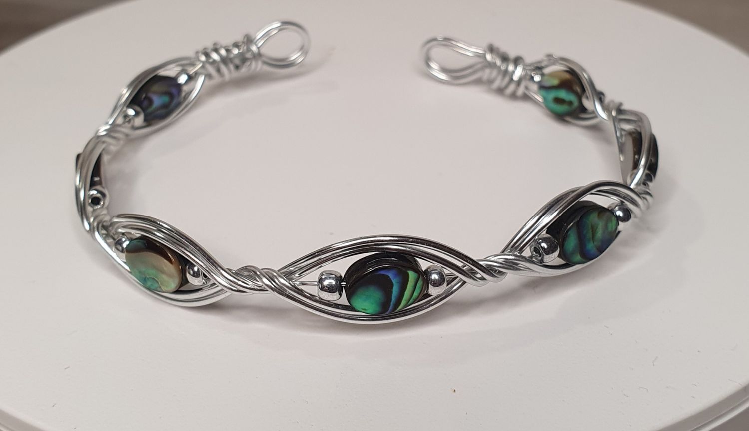 Bracelet Elfique Nacre Naturelle Abalone 